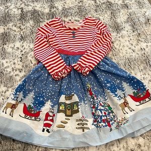 Girls Eleanor Rose Christmas dress